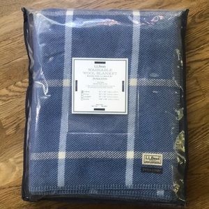 L.L.Bean Wool Blanket